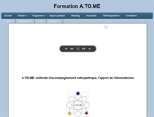 Tablet Screenshot of etio-osteo.com